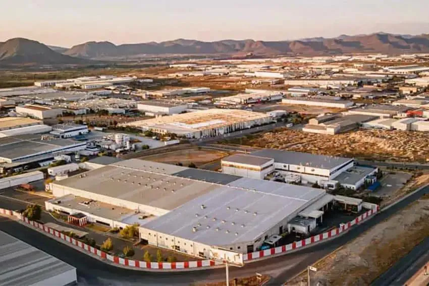 Một khu công nghiệp tại Mexico. Ảnh: MEXICO NEWS DAILY