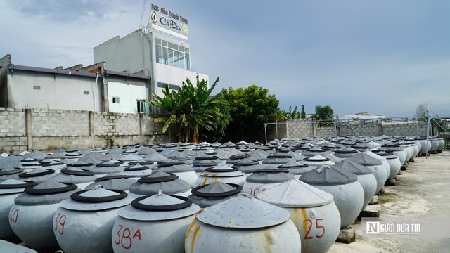 Cơ sở nước mắm Cá Đen ở Tp.Phan Thiết.