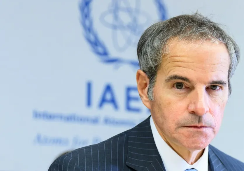 Tổng Giám đốc IAEA Raphael Grossi. Ảnh: EPA