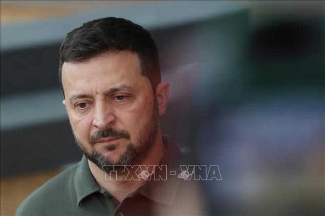 Tổng thống Ukraine Volodymyr Zelensky. Ảnh tư liệu: THX/TTXVN