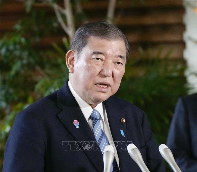 Thủ tướng Nhật Bản Shigeru Ishiba. Ảnh: Kyodo/TTXVN
