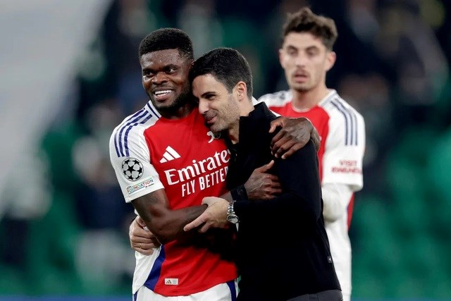 Thomas Partey sẽ chính thức rời Arsenal theo dạng tự do sau khi không đạt được thỏa thuận gia hạn.