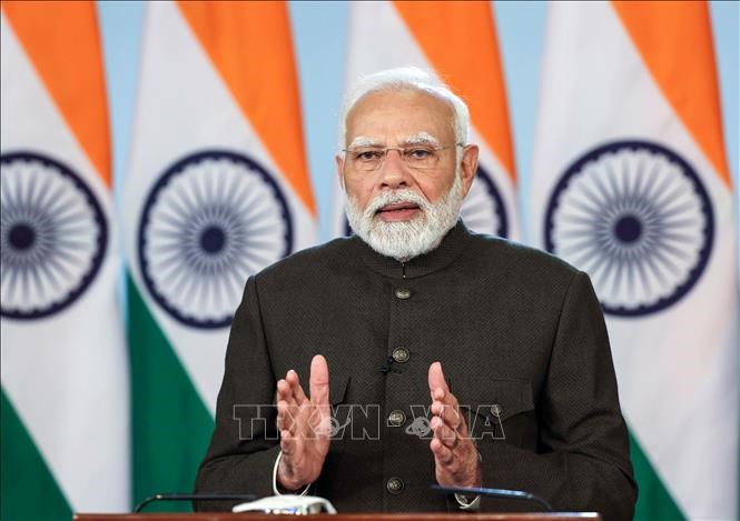 Thủ tướng Ấn Độ Narendra Modi. Ảnh: ANI/TTXVN