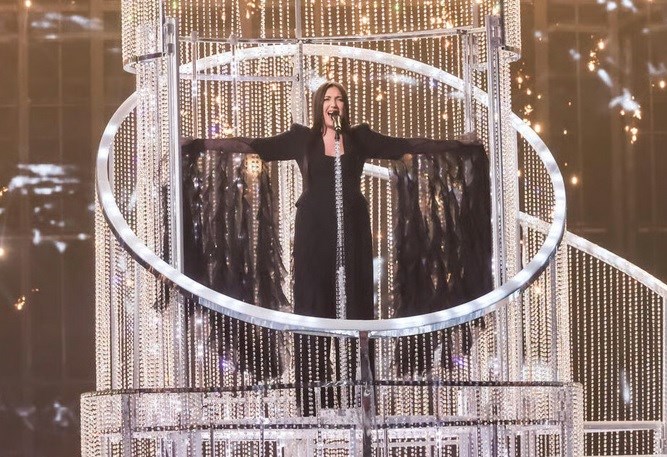 Đại diện Israel tại Eurovision năm nay - ca sĩ Yuval Raphael. Ảnh: Ynetnews