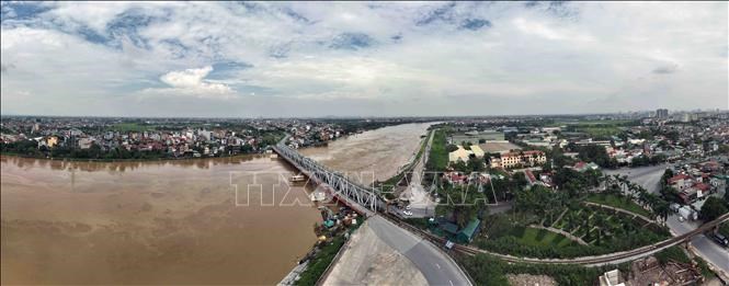 Khu vực Cầu Đuống nhìn từ trên cao. Ảnh tư liệu: Vũ Sinh/TTXVN