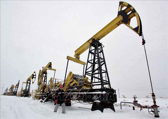 Cơ sở khai thác dầu ở Izhevsk, gần Ural (Nga). Ảnh minh họa: REUTERS/TTXVN