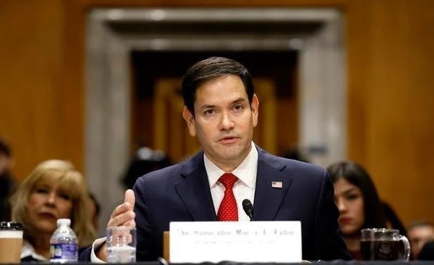 Ông Marco Rubio phát biểu trong phiên điều trần tại Thượng viện Mỹ ở Washington ngày 15.1.2025. Ảnh: Getty Images/TTXVN