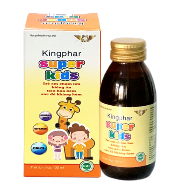 Cục An toàn thực phẩm thu hồi hiệu lực Giấy tiếp nhận đăng ký công bố đối với sản phẩm Kingphar Super Kid.