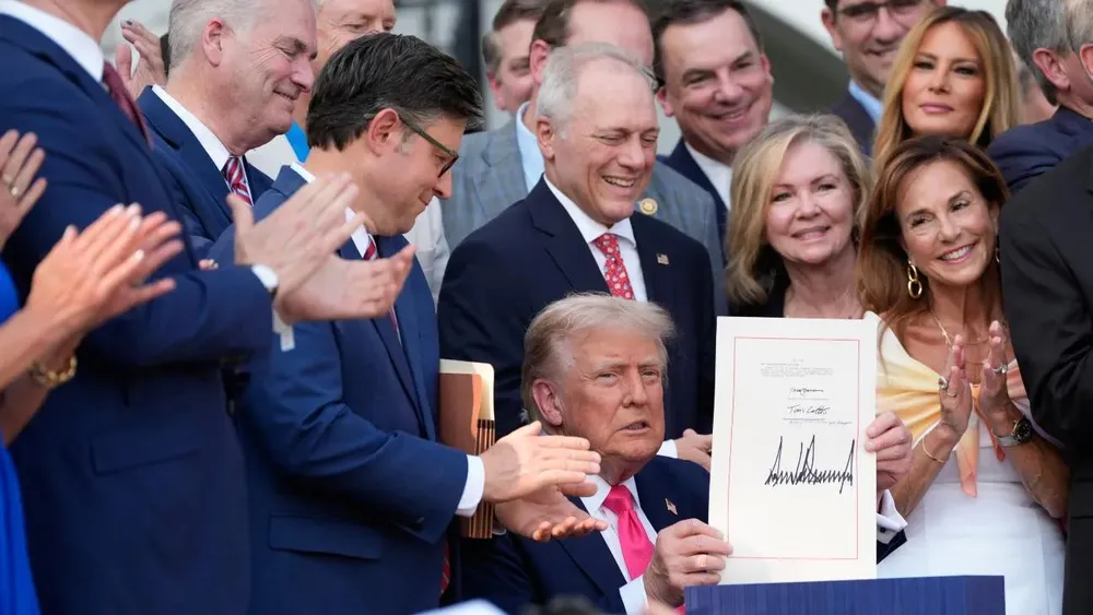 Tổng thống Donald Trump khoe \