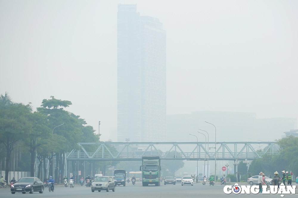 Những thành phố lớn tại Việt Nam như Hà Nội, Tp Hồ Chí Minh luôn đối mặt với tình trạng ô nhiễm không khí. Ảnh: minh họa