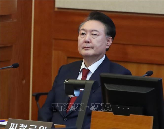 Cựu Tổng thống Hàn Quốc Yoon Suk Yeol. Ảnh tư liệu: THX/TTXVN