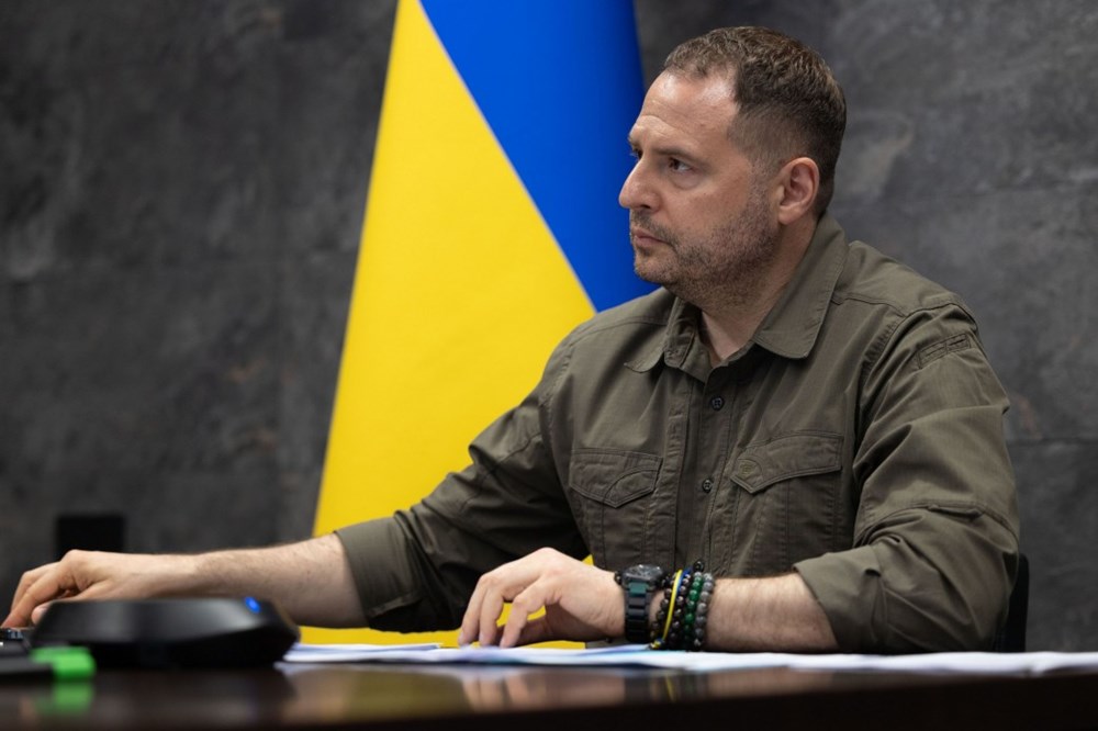 Ông Andriy Yermak, Chánh Văn phòng Tổng thống Ukraine Volodymyr Zelensky. Ảnh: Văn phòng Tổng thống Ukraine