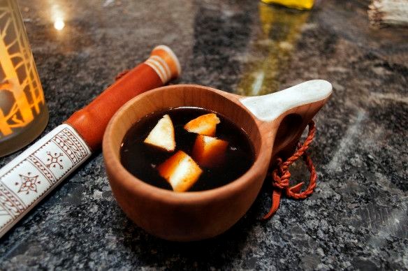 Kaffeost, cà phê phô mai ở Thuỵ Điển. Ảnh: O.C