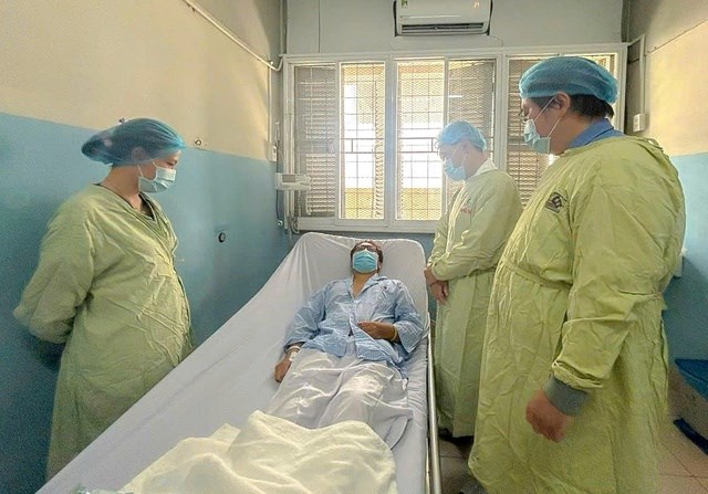 Anh Đ.C.P được thực hiện ghép tạng thành công. (Ảnh: BVCC).