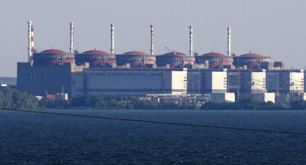 Quang cảnh nhà máy điện hạt nhân Zaporizhzhia ở miền Đông Nam Ukraine. Ảnh: Kyodo/TTXVN