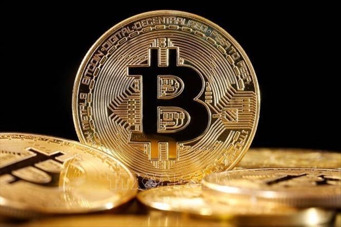 Hình ảnh minh họa đồng tiền điện tử Bitcoin. Ảnh: Getty Images/TTXVN