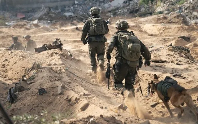 Quân đội Israel tại Dải Gaza ngày 14.7. Ảnh: IDF