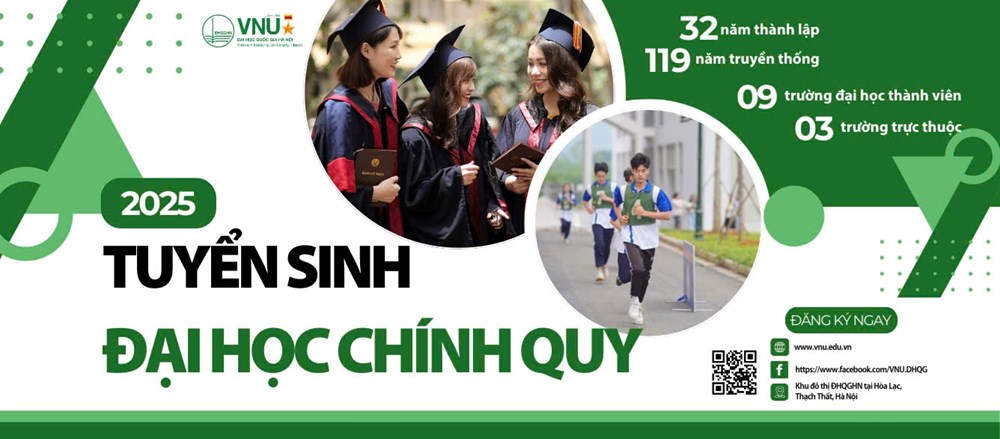Điểm xét tuyển đầu vào của Đại học Quốc gia Hà Nội là 19 - ảnh 1