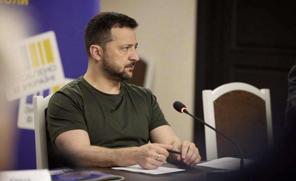 Tổng thống Ukraine Volodymyr Zelensky. Ảnh: Văn phòng Tổng thống Ukraine