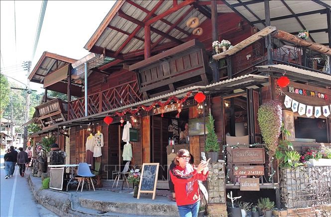 Phố núi Chiang Mai thu hút nhiều khách du lịch Thái Lan và quốc tế. Ảnh: Đỗ Sinh/PV TTXVN tại Thái Lan