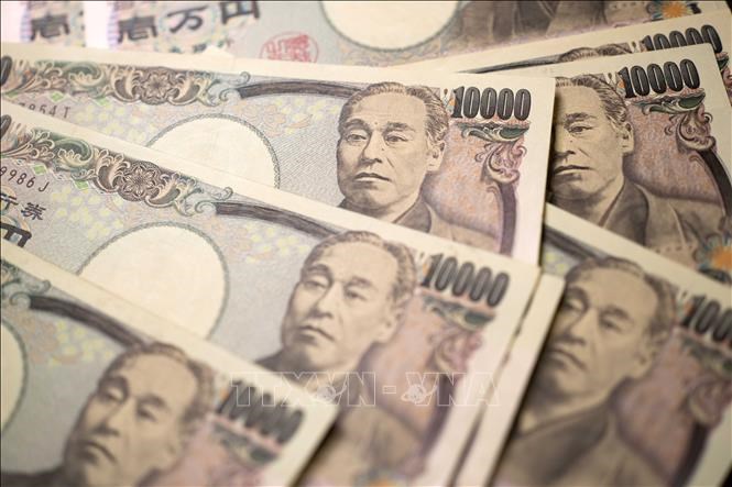 Đồng yen Nhật Bản. Ảnh: THX/TTXVN