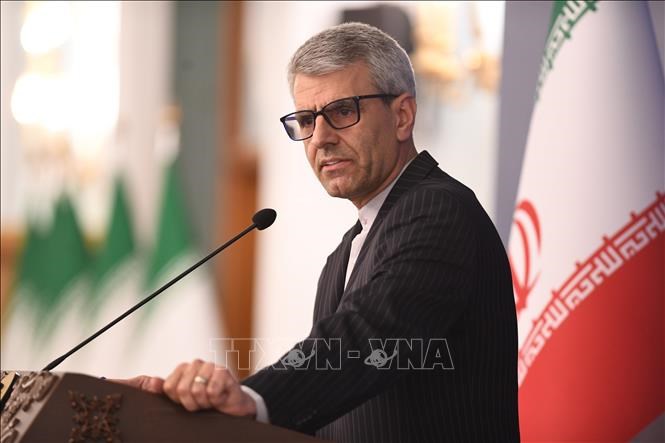 Người phát ngôn Bộ Ngoại giao Iran Esmaeil Baghaei. Ảnh: THX/TTXVN