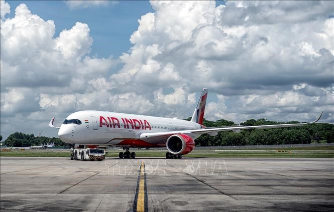 Một máy bay của hãng hàng không Air India. Ảnh minh họa: ANI/TTXVN