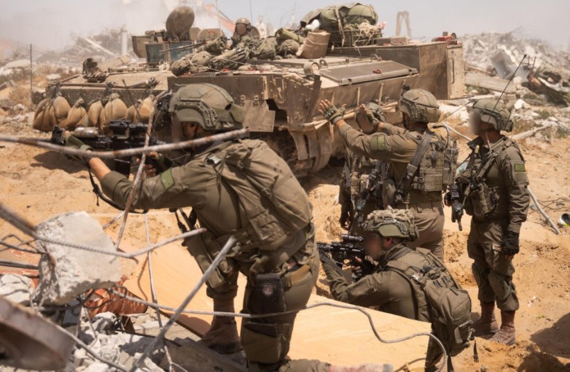 Lực lượng IDF của Israel trong chiến dịch “Chiến xa của Gideon” ở Gaza. Ảnh: IDF