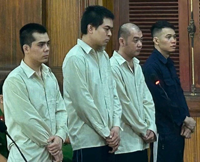 Nhóm 4 bị cáo gây ra vụ đánh \