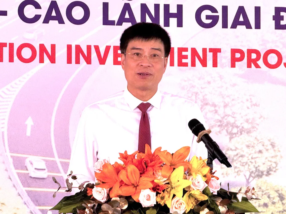 Thứ trưởng Bộ Xây dựng Phạm Minh Hà phát biểu chỉ đạo
