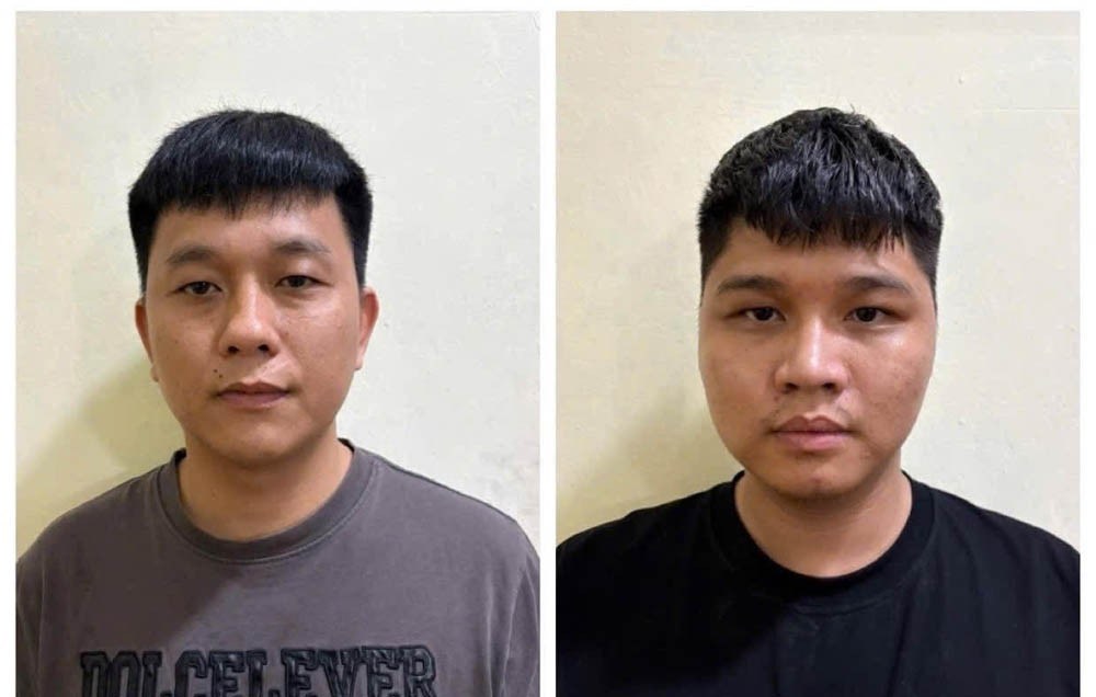 Các đối tượng trong đường dây lừa đảo chiếm đoạt tài sản.