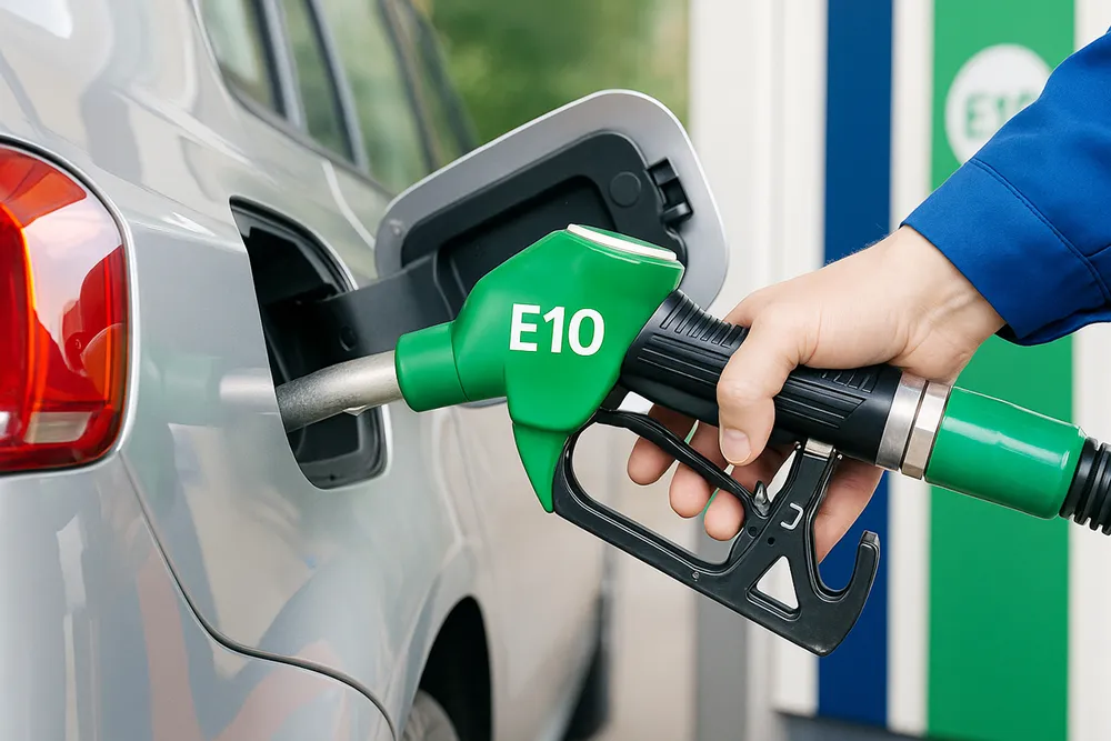 Một cửa hàng xăng dầu tại TPHCM chuẩn bị xăng E10 để từ ngày 01.08 bán thí điểm
