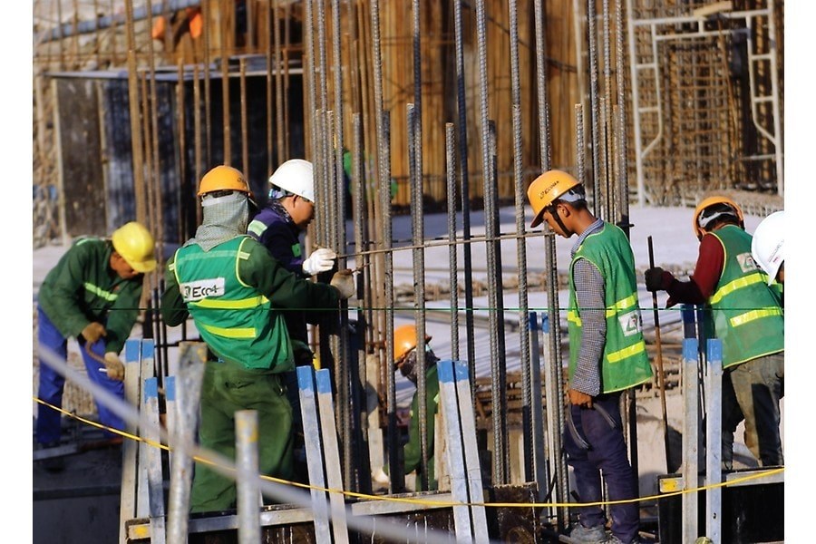An toàn vệ sinh lao động trên địa bàn thành phố đã có nhiều chuyển biến tích cực. Ảnh minh hoạ