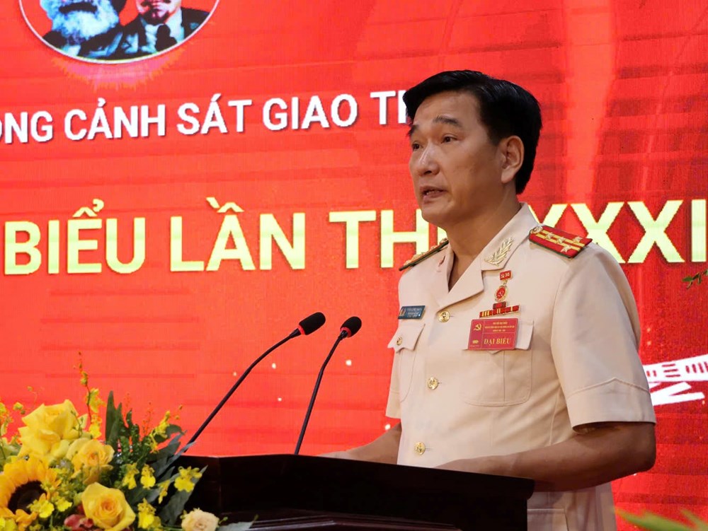 Đại tá Trần Đình Nghĩa, Trưởng phòng Cảnh sát giao thông Hà Nội. Ảnh: TT