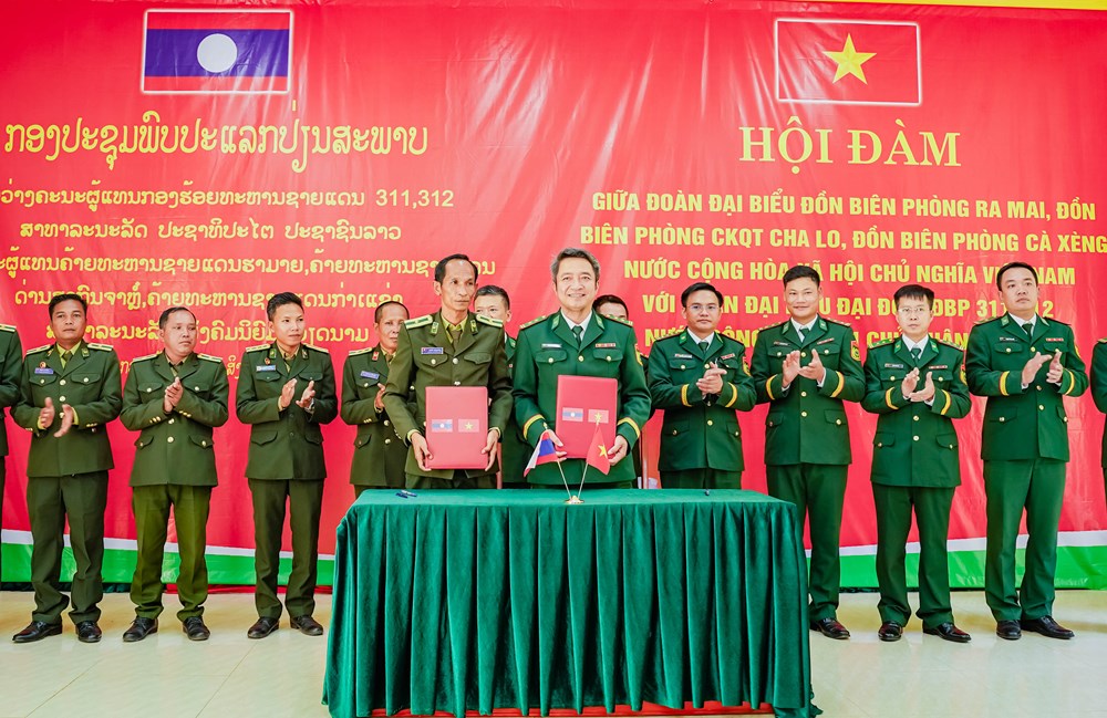 Quảng Trị: Tăng cường phối hợp quản lý, bảo vệ biên giới với nước bạn Lào - ảnh 1