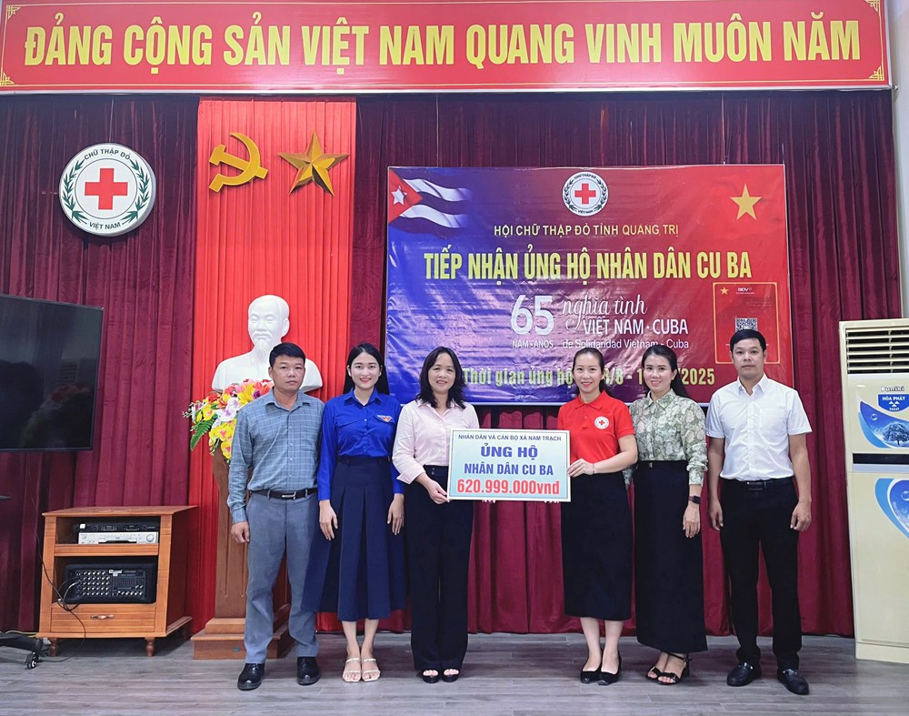 Quảng Trị: Hơn 9 tỉ đồng ủng hộ nhân dân Cuba - ảnh 3
