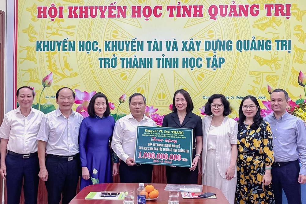 Chung tay hỗ trợ học sinh vùng khó khăn tỉnh Quảng Trị - ảnh 1
