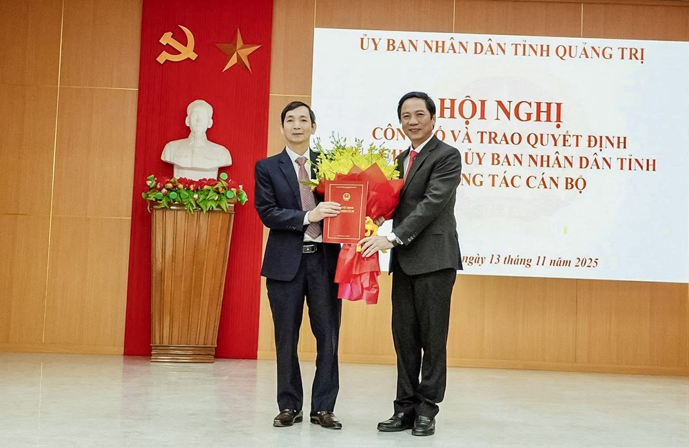 Ông Nguyễn Hoài Nam giữ chức Chánh Thanh tra tỉnh Quảng Trị - ảnh 1