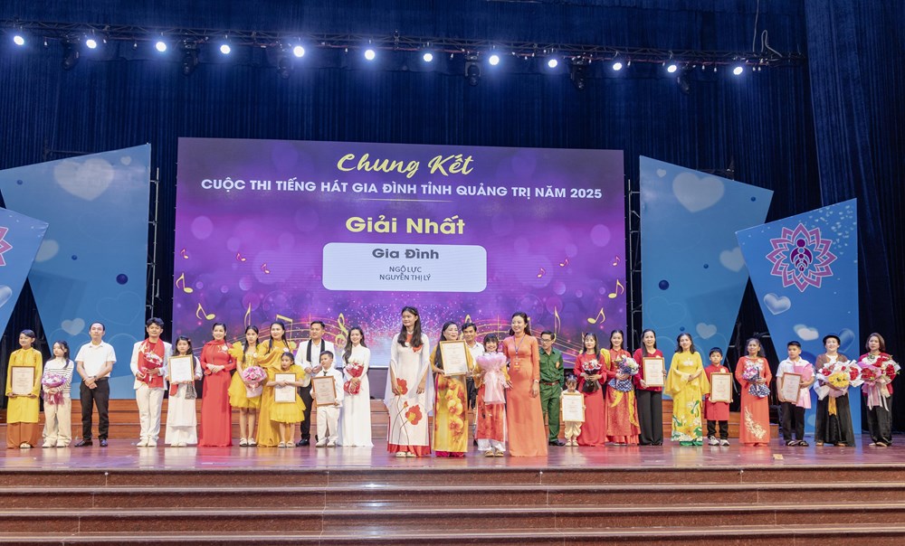 Tiếng hát gia đình - Sân chơi nghệ thuật gắn kết các thế hệ - ảnh 9