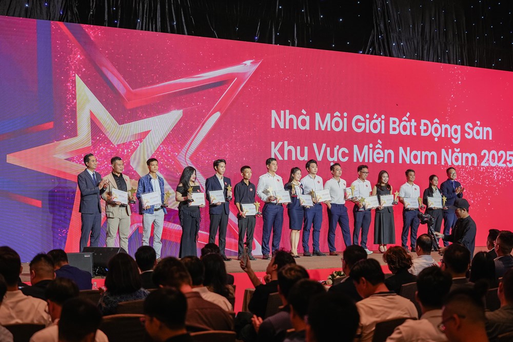Chỉ 1% môi giới xuất sắc được trao giải Nhà môi giới bất động sản Việt Nam 2025 - ảnh 1