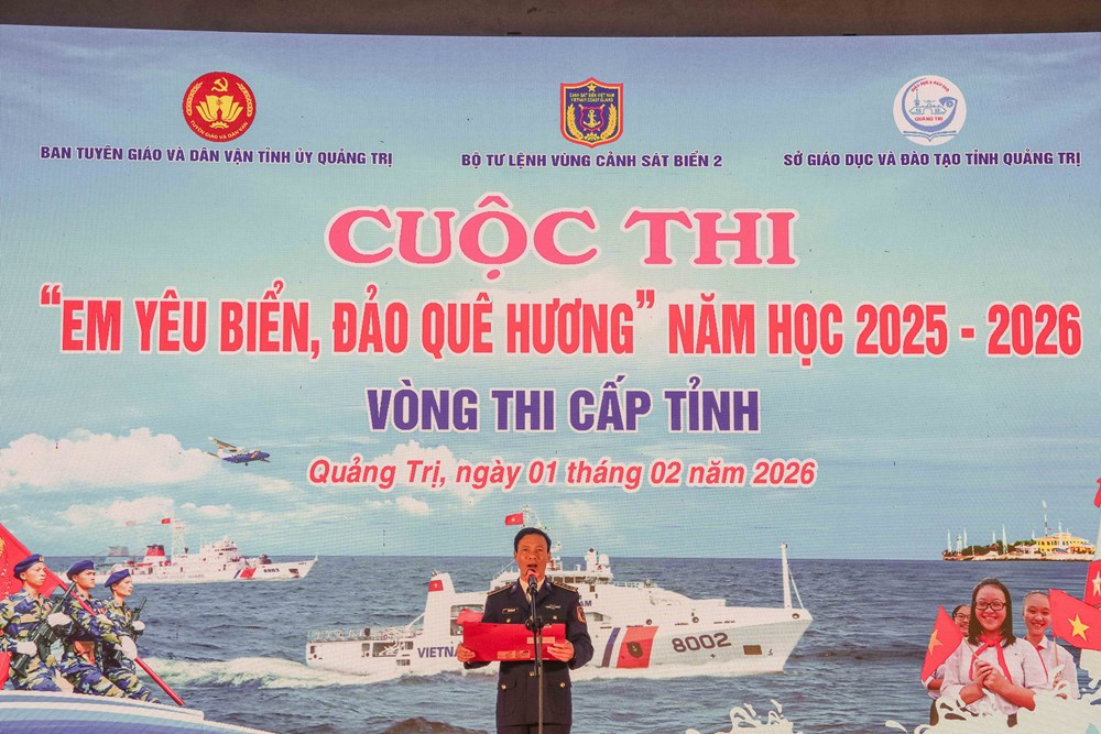 Sôi nổi Cuộc thi “Em yêu biển, đảo quê hương” tại Quảng Trị - ảnh 2
