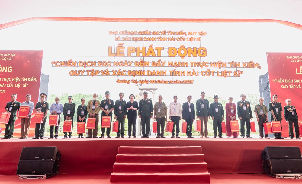 Phát động chiến dịch 500 ngày đêm tìm kiếm, quy tập hài cốt liệt sĩ - ảnh 3