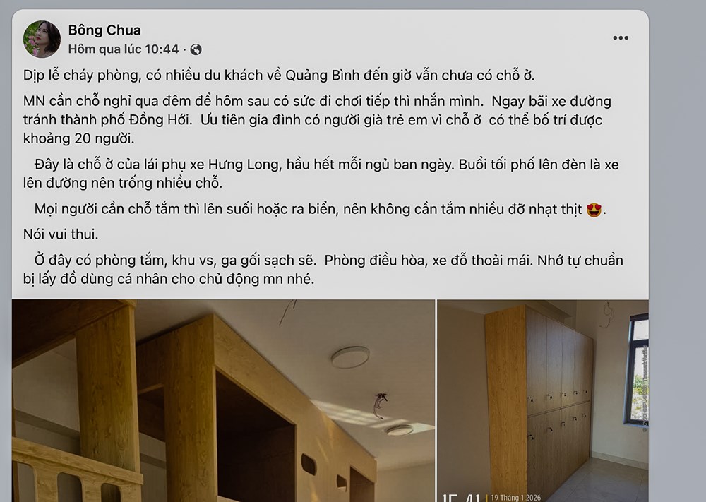 Không phải khách sạn nhưng tấm lòng rộng mở - ảnh 1