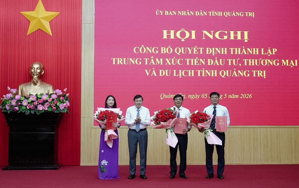 Thành lập Trung tâm Xúc tiến đầu tư, Thương mại và Du lịch Quảng Trị  - ảnh 1