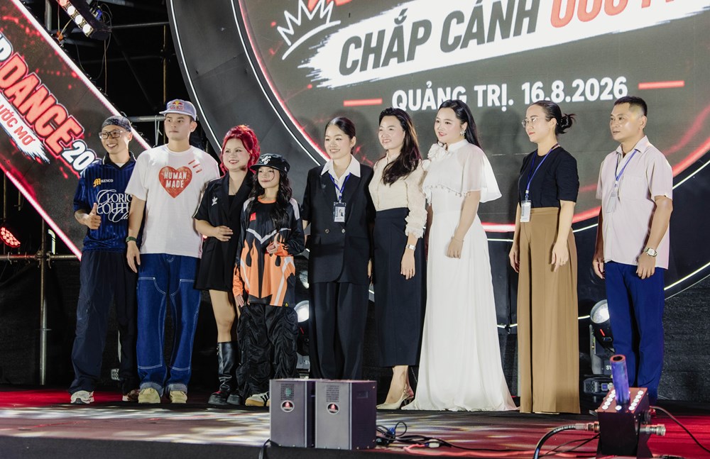 Sân chơi vũ đạo tiếp sức đam mê cho giới trẻ Quảng Trị - ảnh 2