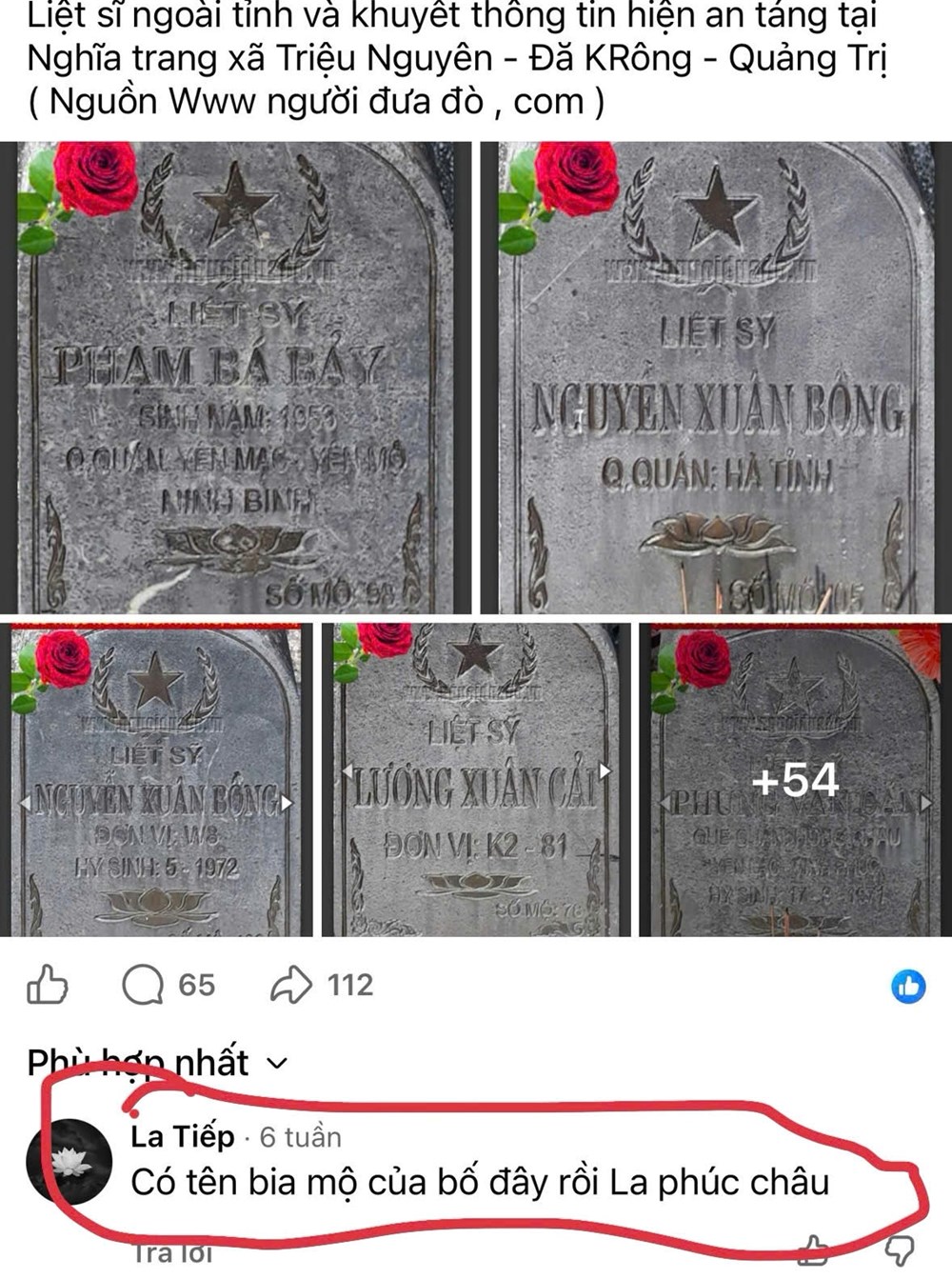 Những tấm bia mộ đi tìm người thân - ảnh 3