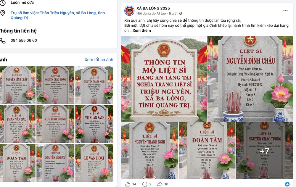 Những tấm bia mộ đi tìm người thân - ảnh 1