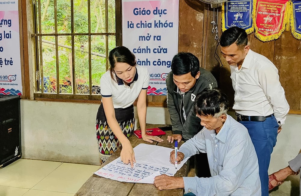 Quảng Trị: Đưa bình đẳng giới vào đời sống bản làng - ảnh 1