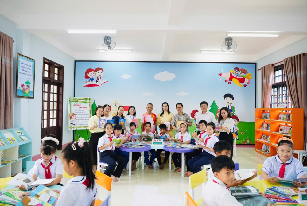 Thư viện thân thiện mở thêm không gian đọc cho học sinh - ảnh 1