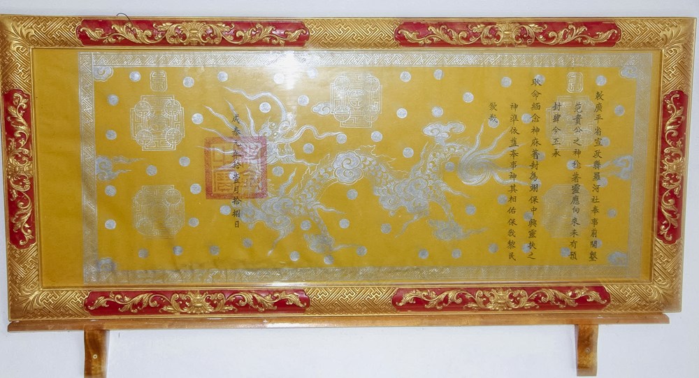 Hai đạo sắc kể chuyện dòng họ khoa bảng bên dòng Gianh - ảnh 3